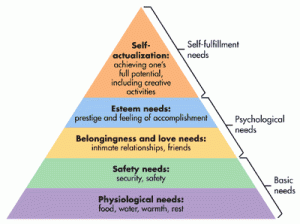 maslow hierarchy of needs basic